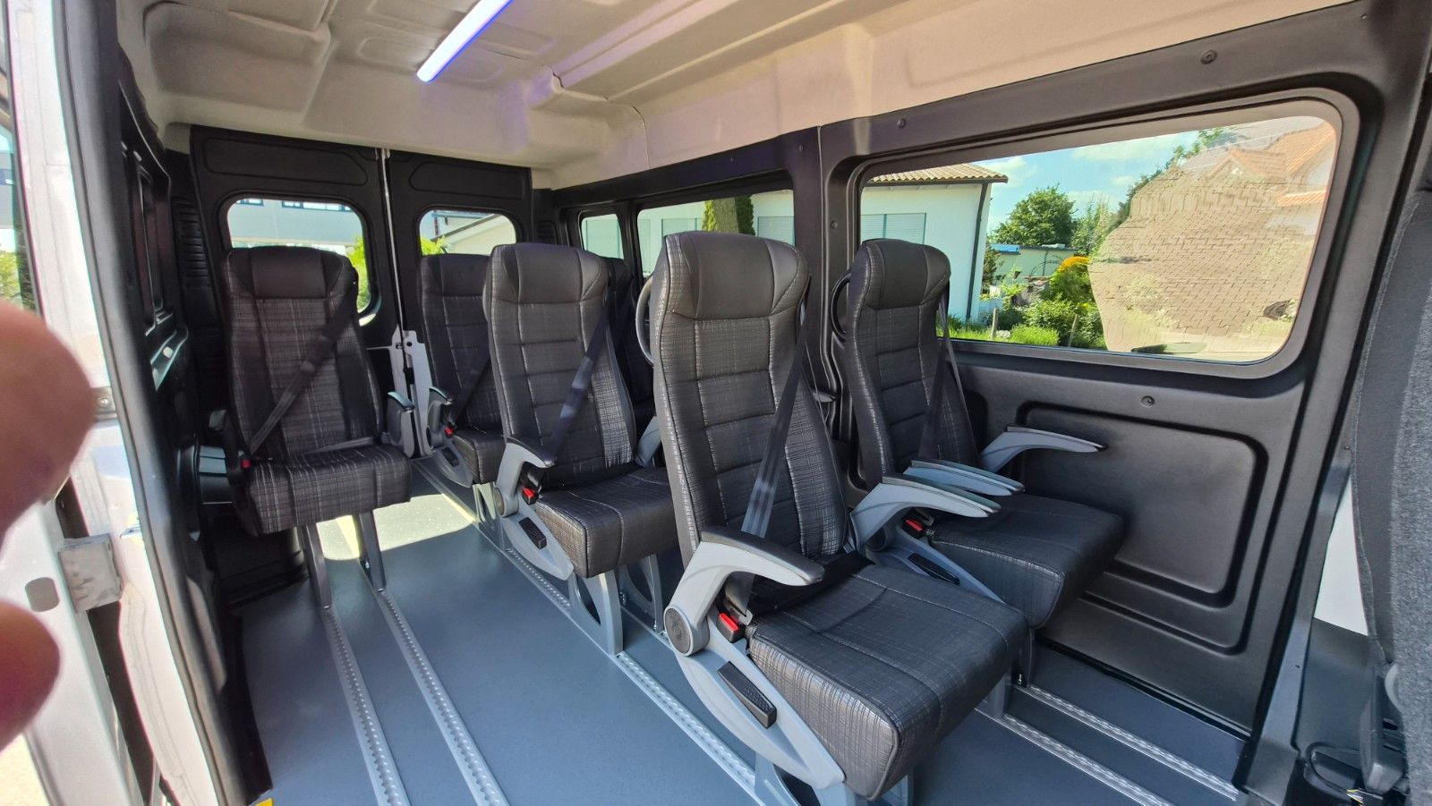 Opel Movano 9 Sitzer Fiat Ducato Lagerfahrzeug Stock imagem 3