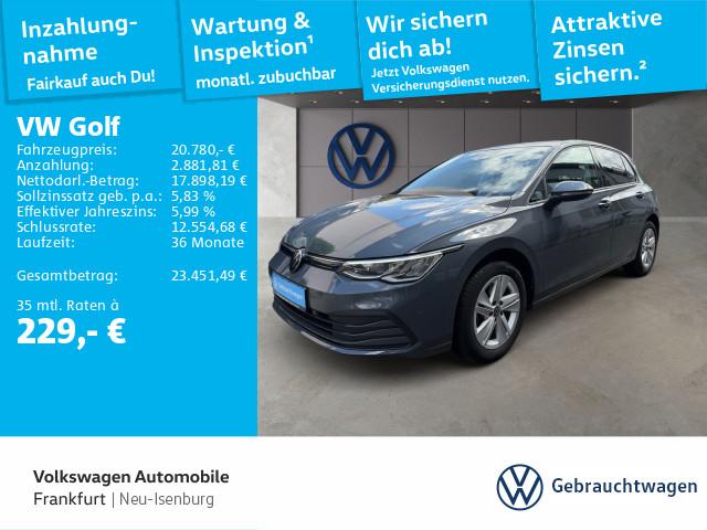 Volkswagen Golf VIII 1.5 eTSI DSG Life Navi Rückfahrkamera, миниатюра 15