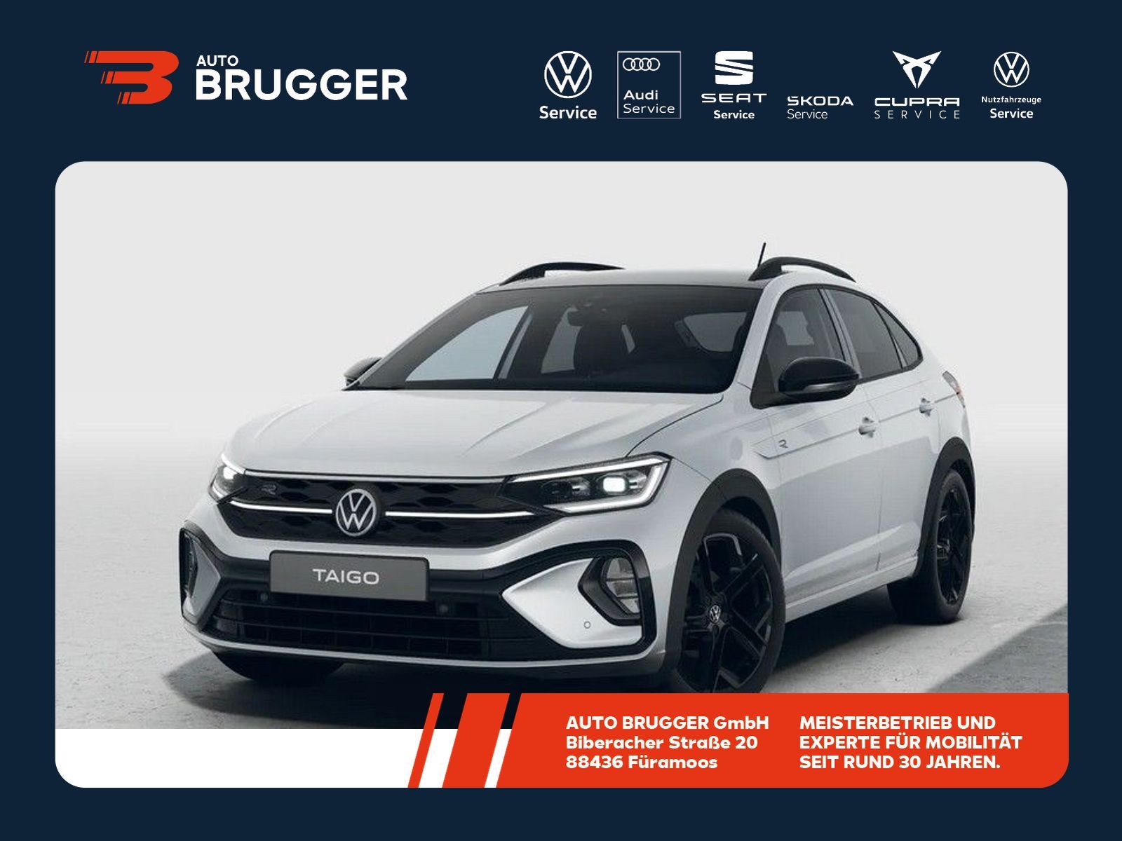 Volkswagen Taigo 1.5 TSI DSG R-Line MATRIX AHK RFK ACC C...