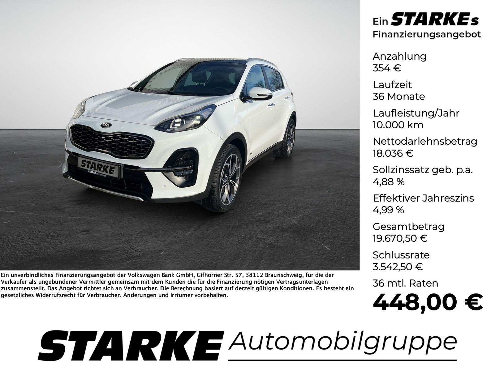 Kia Sportage 1.6 T-GDI 4WD GT-Line  Panodach Navi LE