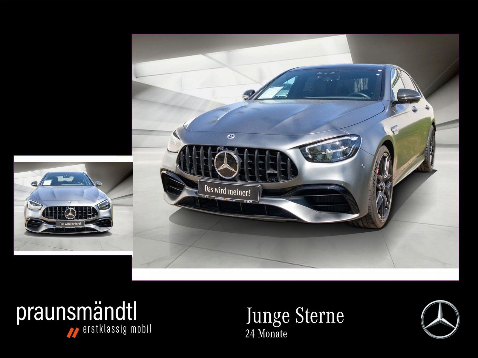 MERCEDES-BENZ AMG E 63 S 4M+ Pano+AHK+Drivers+Sound+Carbon+20"