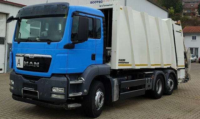 MAN TGS 26.320 mit FAUN POWERPRESS 524