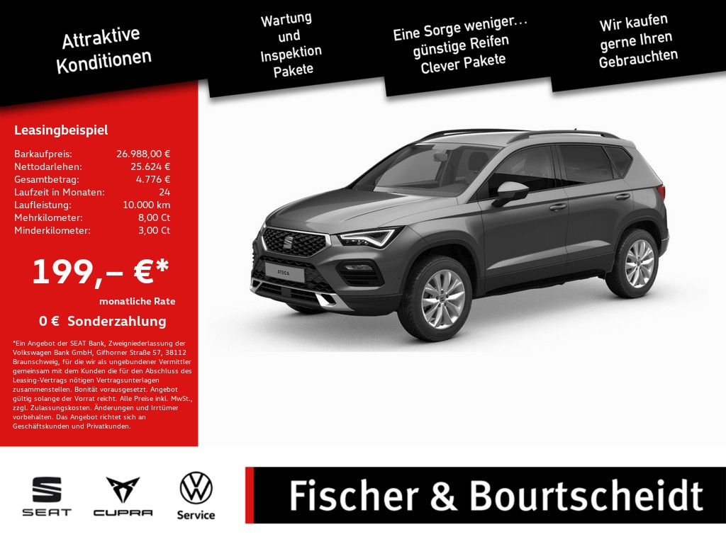 Seat Ateca 1.0 TSI Style SHZ NAVI ACC FACEL. LED 360°