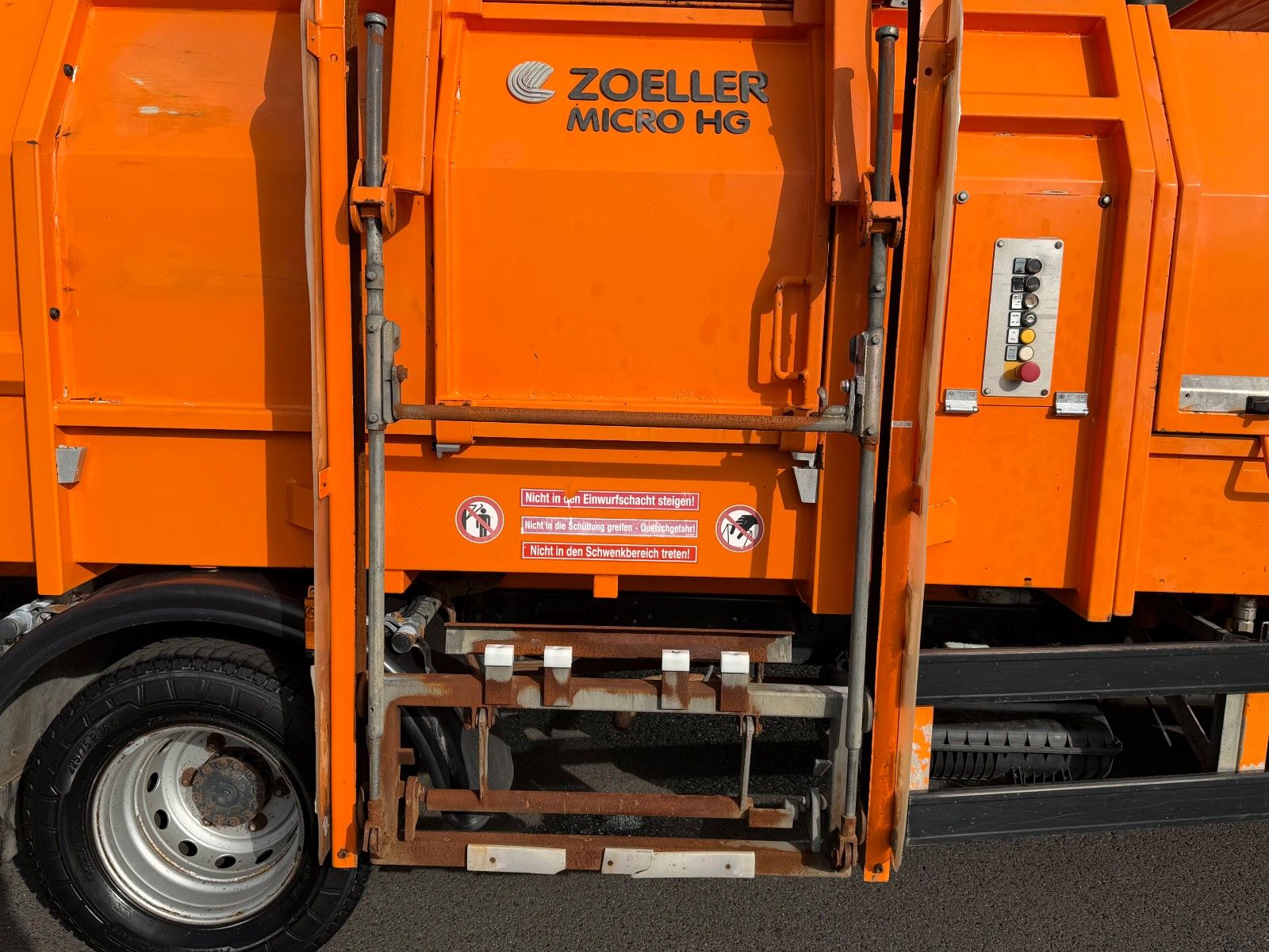 Fahrzeugabbildung Iveco Daily 65C17 Müllwagen *Zoeller Micro HG*