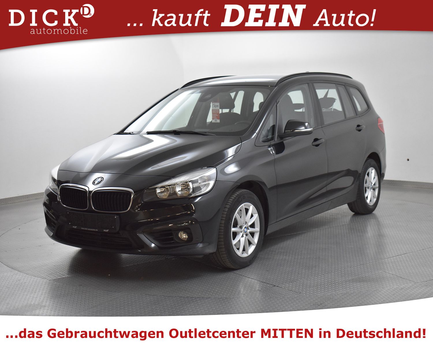 Fahrzeugabbildung BMW 218i Gran Tour Advant NAVI+SHZ+PARKASS+MFL+TEMP+