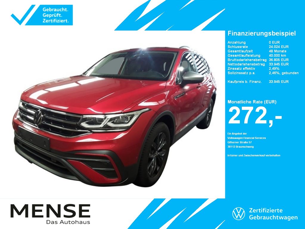 Tiguan Allspace 1.5TSI Life Move 7-Sitze Matrix
