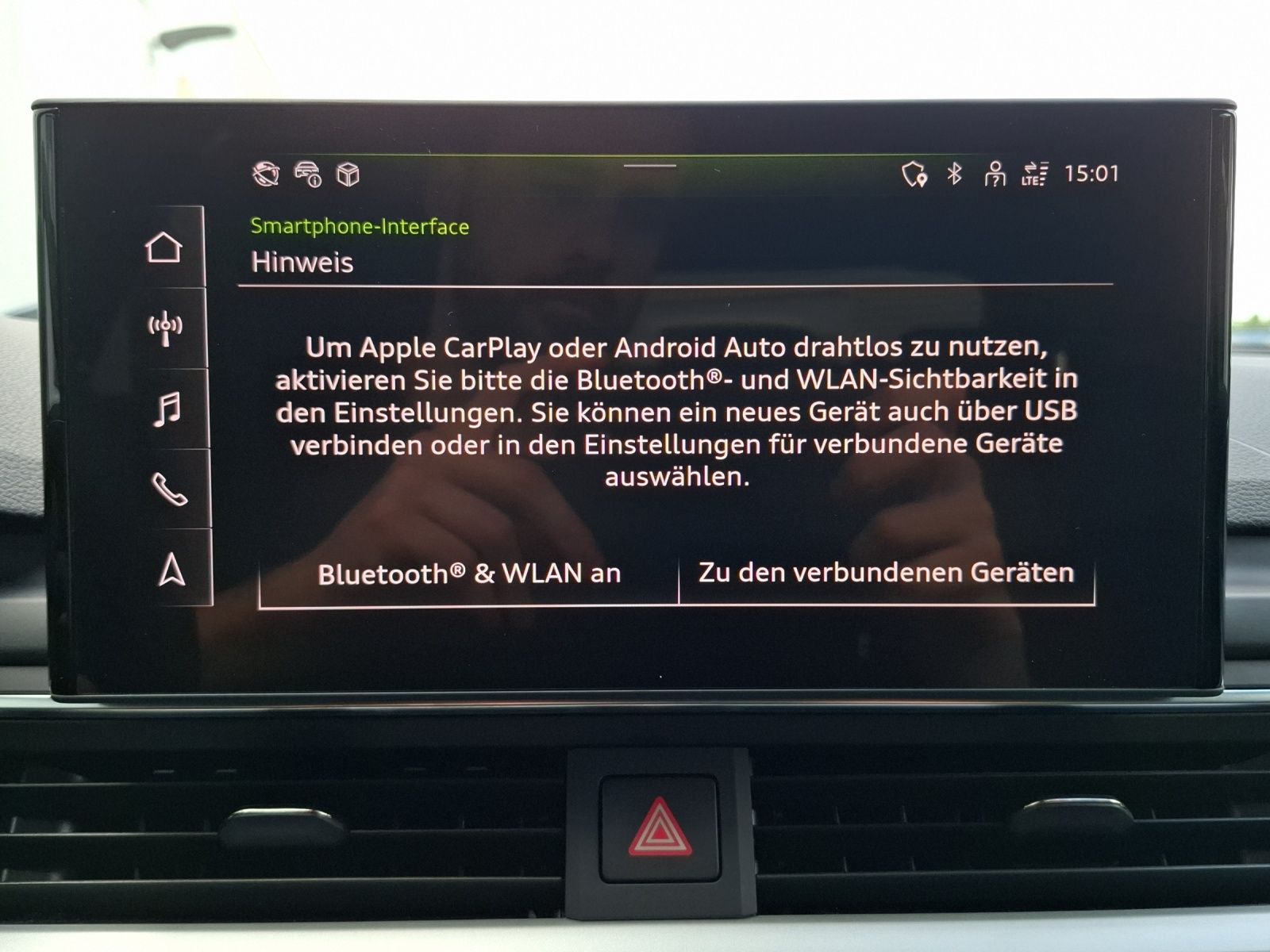 Fahrzeugabbildung Audi A4 Avant 45 TFSI S-line Edition qu Matrix Navi A