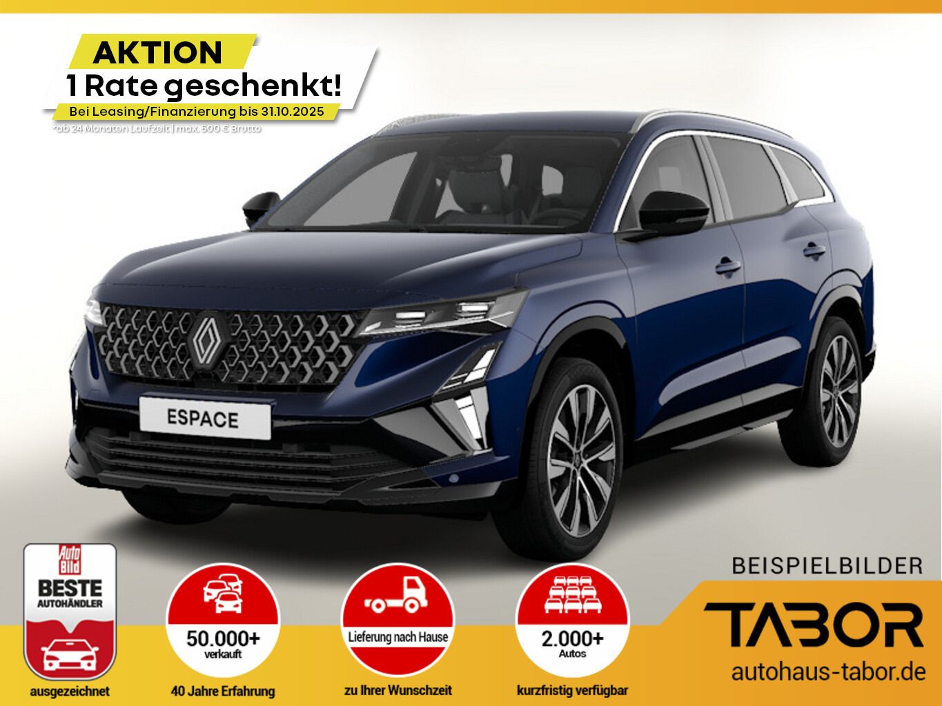 Renault Espace 6 Techno E-Tech 200 7-Si Massage