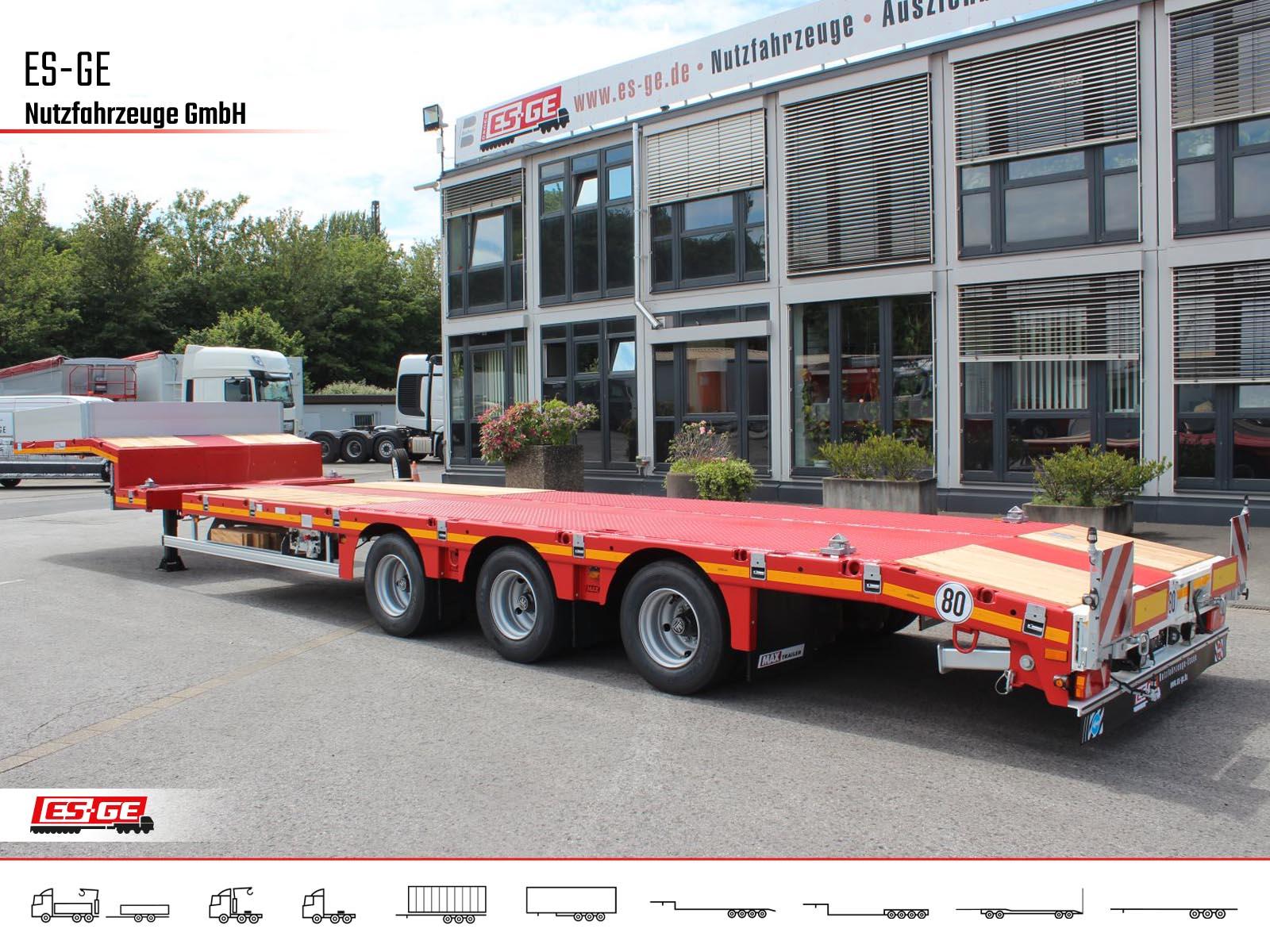 Faymonville MAX Trailer MAX100 Semi-Tieflader