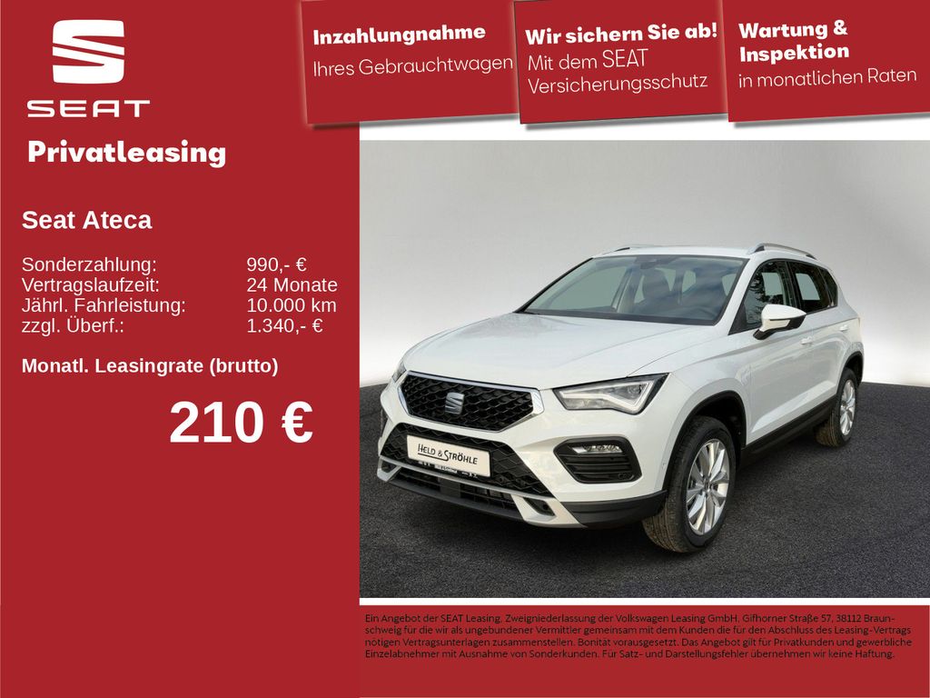 Ateca Road Edition 1.5 TSI 110 kW DSG R-KAM SHZ