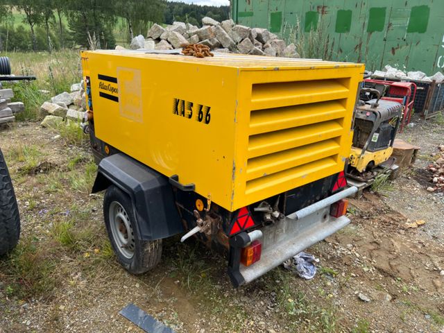 Atlas Copco XAS 66 DDG Kompressor / Stromerzeuger 1a Zustand