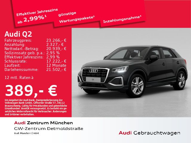 Audi Q2 30 TFSI advanced Navi+/LED/PDC/SitzHzg