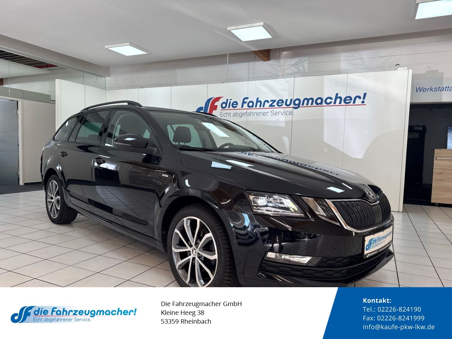Fahrzeugabbildung SKODA Octavia Combi Drive 1,4 DSG 150PS AHK Navi LED B