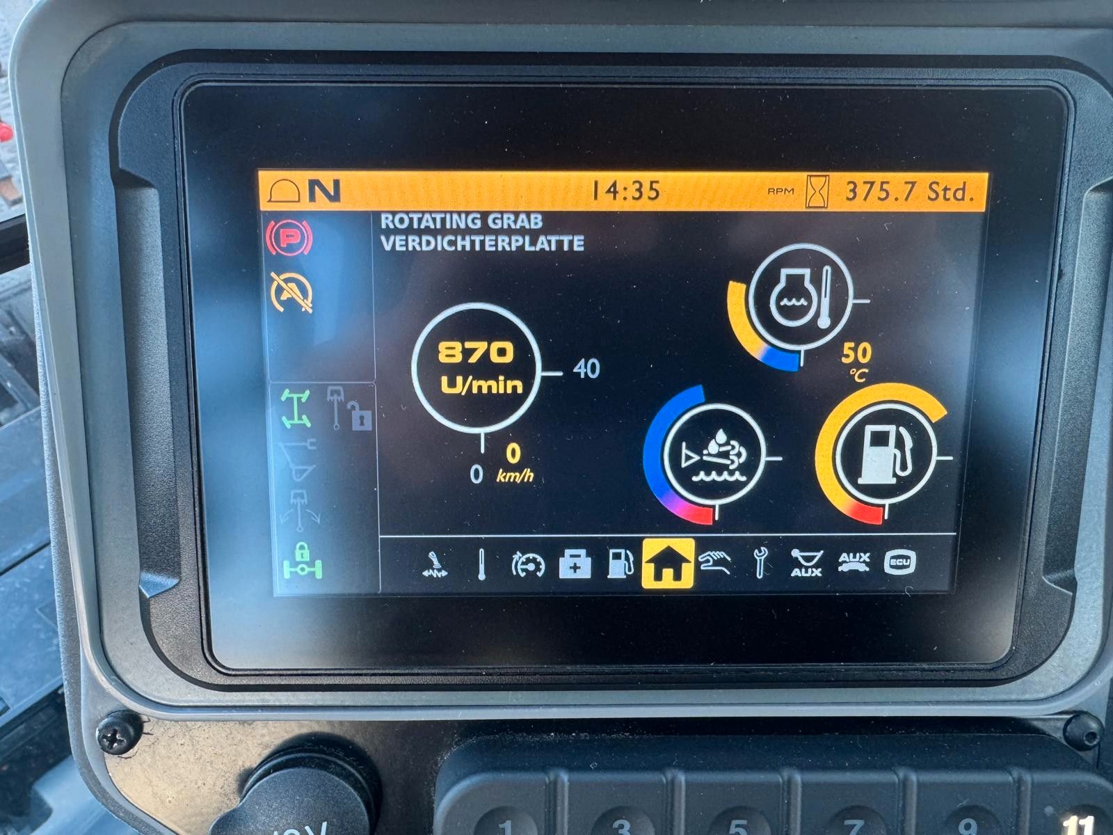 Fahrzeugabbildung JCB Hydradig / Skid-Steer-Aufnahme / nur 375h / 2024