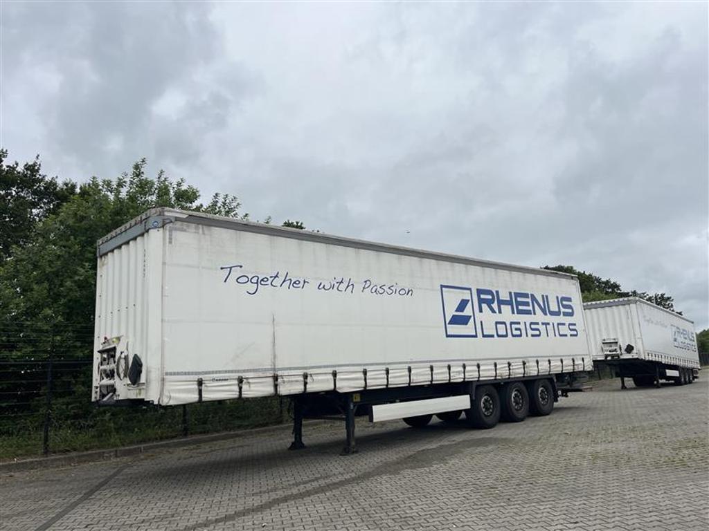 Krone Trailer Curtainsider Sliding Roof + Side Boards 