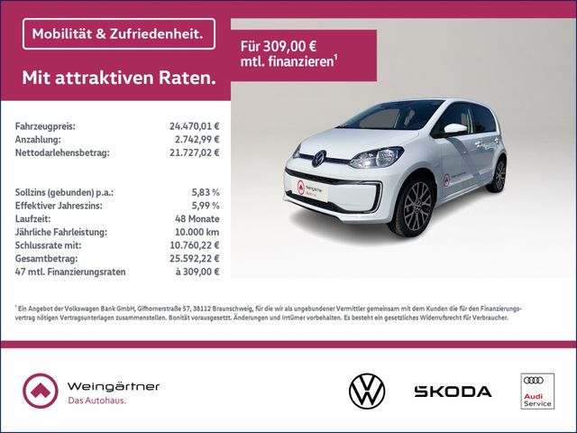 e-up! Edition, RearView, CCS, Sitzhzg, DAB+ Auto