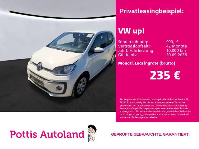 Volkswagen up! 1.0 MPI MOVE UP! SITZHZG KLIMA DAB+
