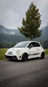 Abarth 595 Competizione - mech. Sperre, Carbon Sabelt - weiße Abarth 595 Competizione