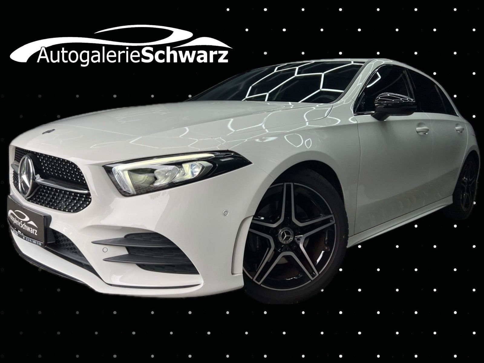 MERCEDES-BENZ A 180 7G AMG NIGHT LED NAV+CRPLY TOTW R-KAM AMBT