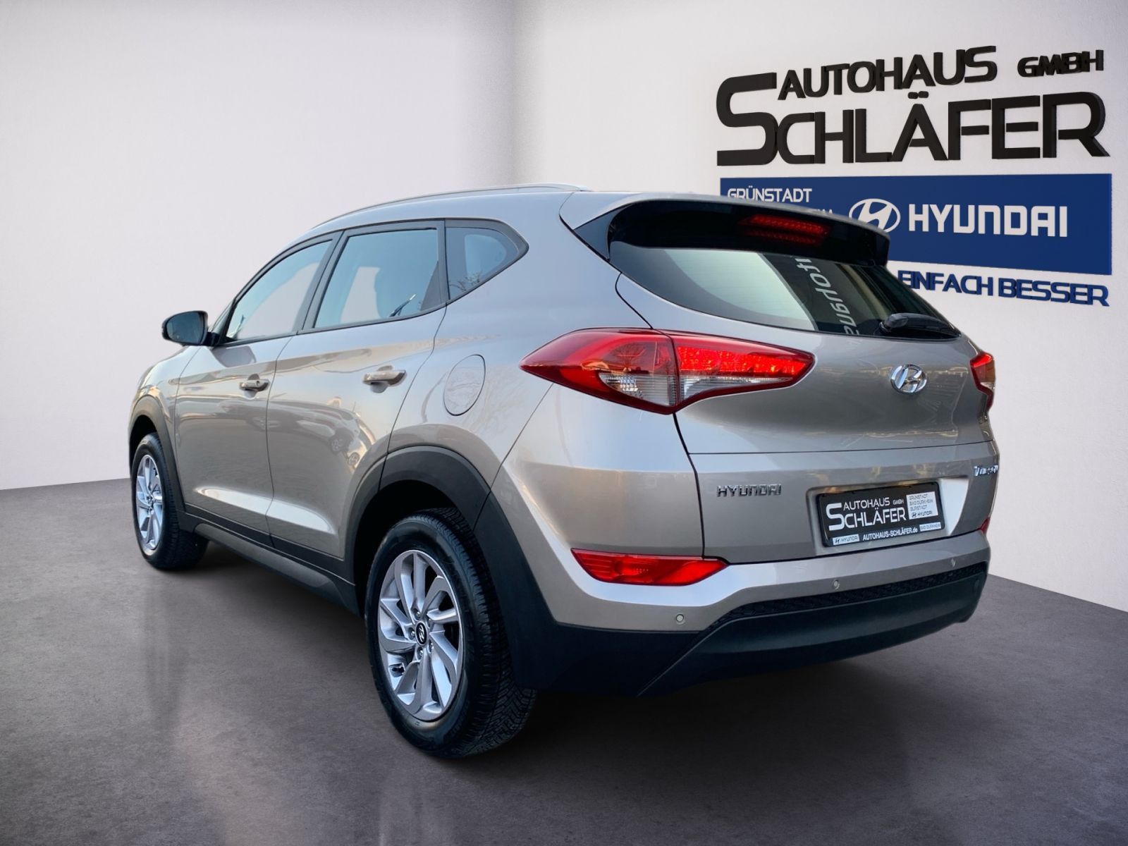 Fahrzeugabbildung Hyundai TUCSON blue Trend Sitzheizung Allwetter