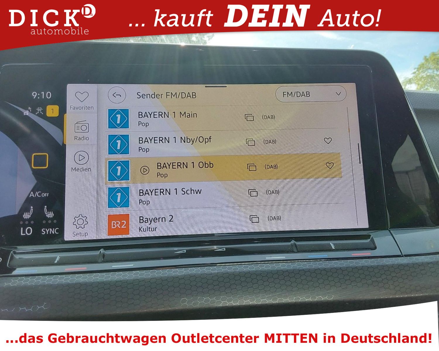 Fahrzeugabbildung Volkswagen Golf VIII 2.0d DSG GTD LED+/NAVI/VIRTU/HUD/H&K