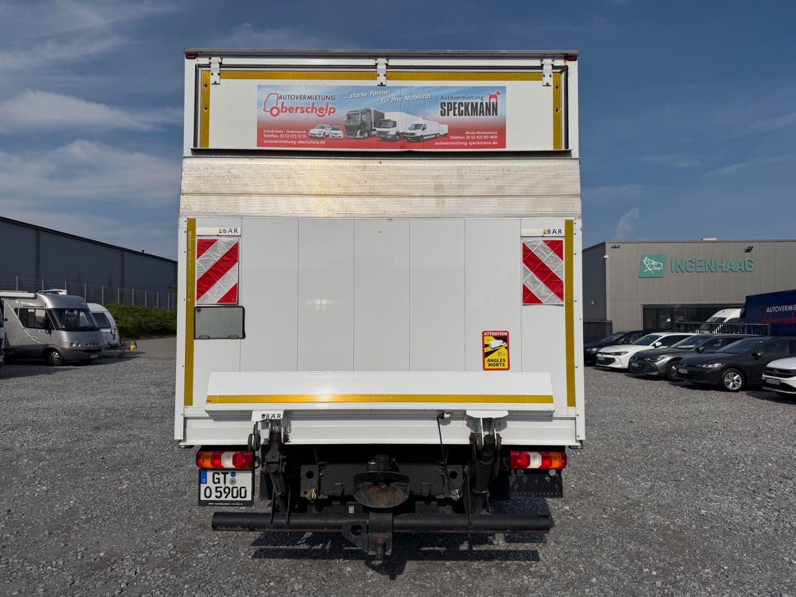Fahrzeugabbildung Mercedes-Benz Atego 818 L Koffer LBW Klima Automatic AHK
