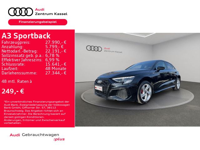 Audi A3 Sportback 45 TFSI e S line LED Navi PDC+