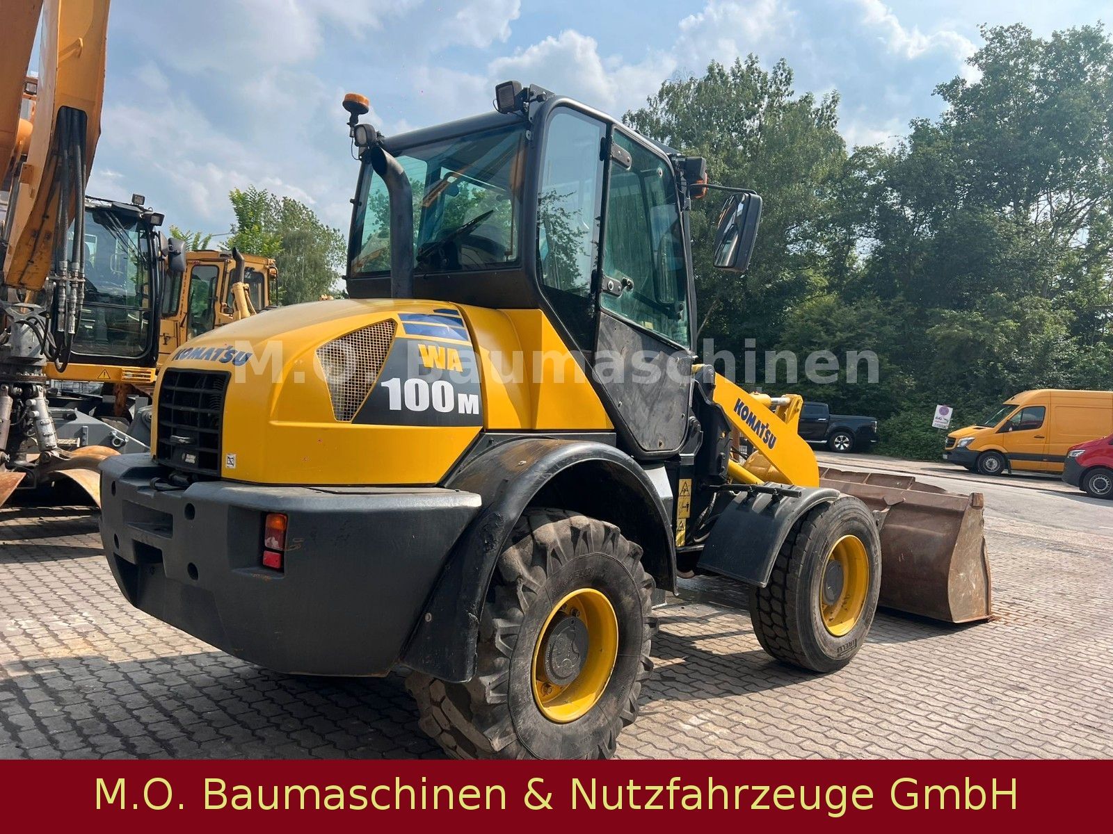 Fahrzeugabbildung Komatsu Komatsu WA100M-5/ Schnellwechsler/