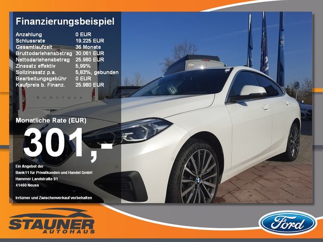 BMW 218i Gran Coupe Leder LED Navi ACC Kamera