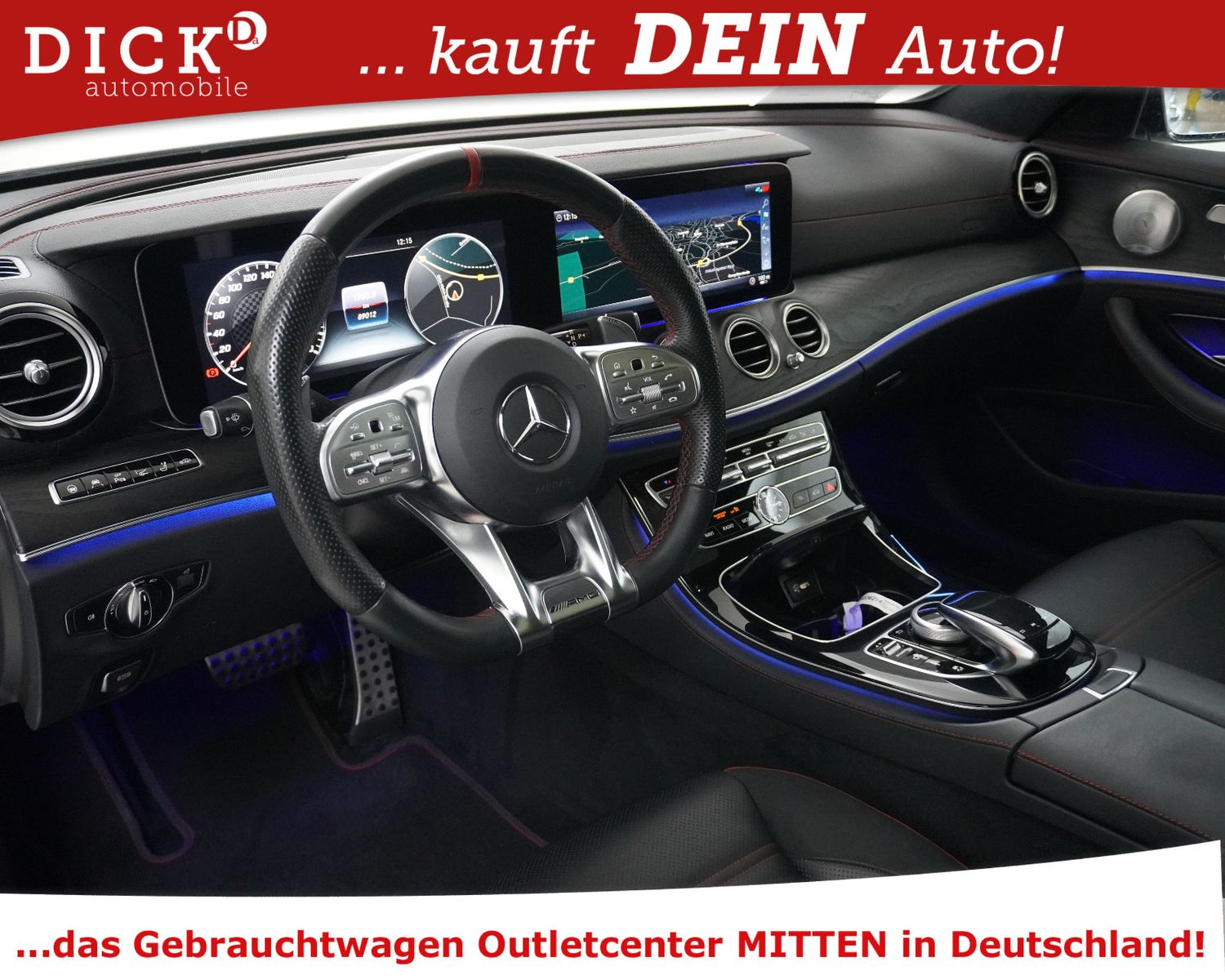 Fahrzeugabbildung Mercedes-Benz E53 AMG 4M+ NIGHT+LUFT+PANO+BURM+360+MEMO+20+VOL