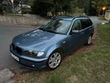 BMW e46 320d Touring | Vollleder | TÜV | 0... - BMW 320: Kombi, E46 320d