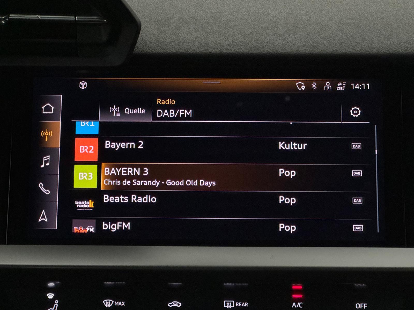 Audi A3 TFSI 30 SB advanced Virtual LED Parkhilfe 1Hd, миниатюра 21