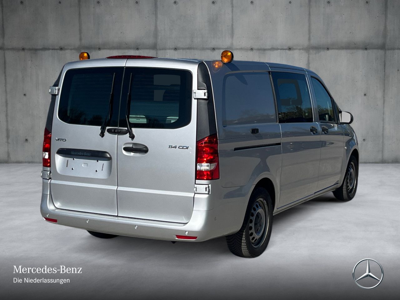 Mercedes-Benz Vito 114 CDI Mixto Lang 6-Sitzer+Klima+PTS+Navi foto 6