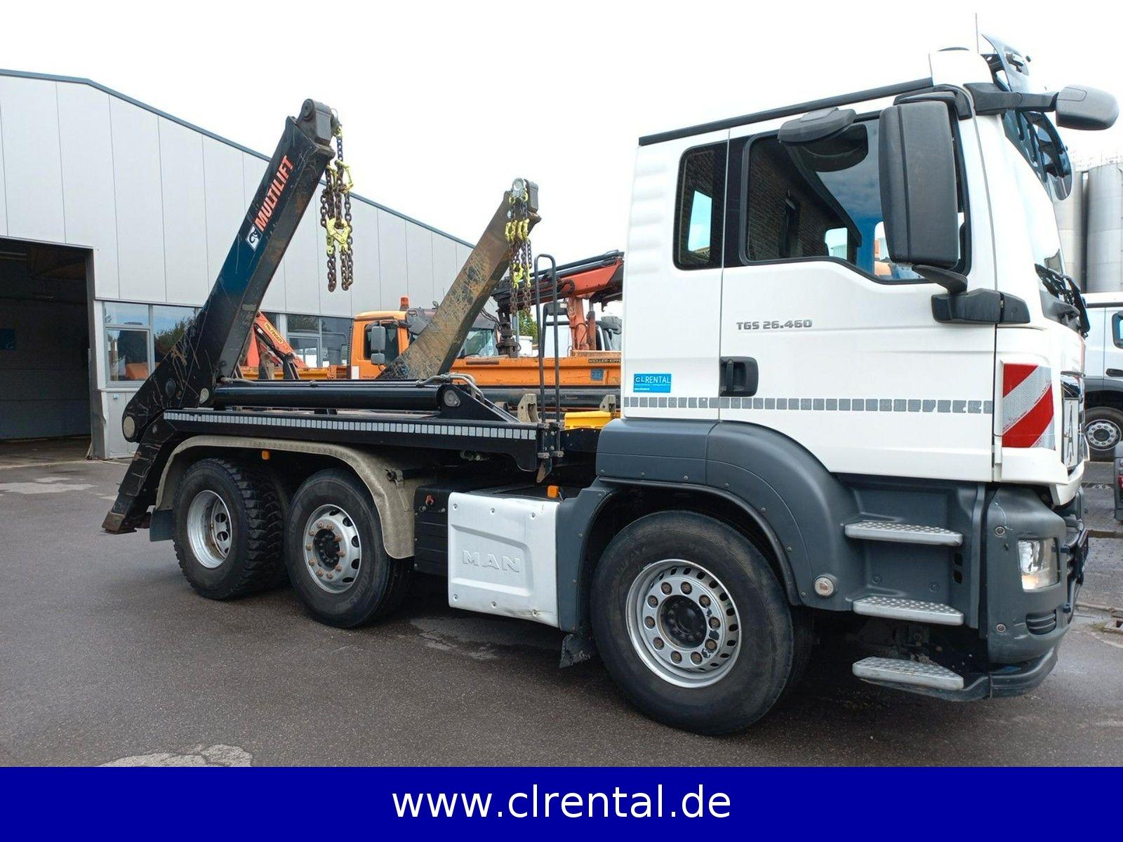 MAN 26.460 BL 6x2 Hiab/Funk/Vorlauflenk