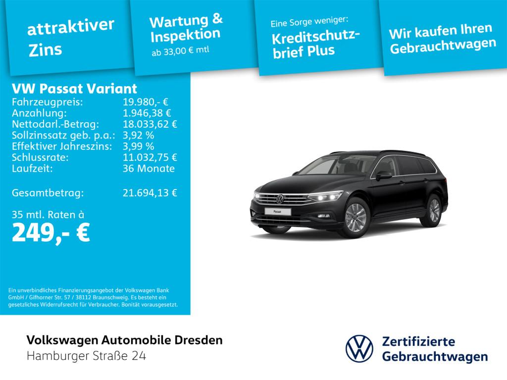 Volkswagen Passat Variant Business 2.0 TDI DSG IQ KAM TRAVE