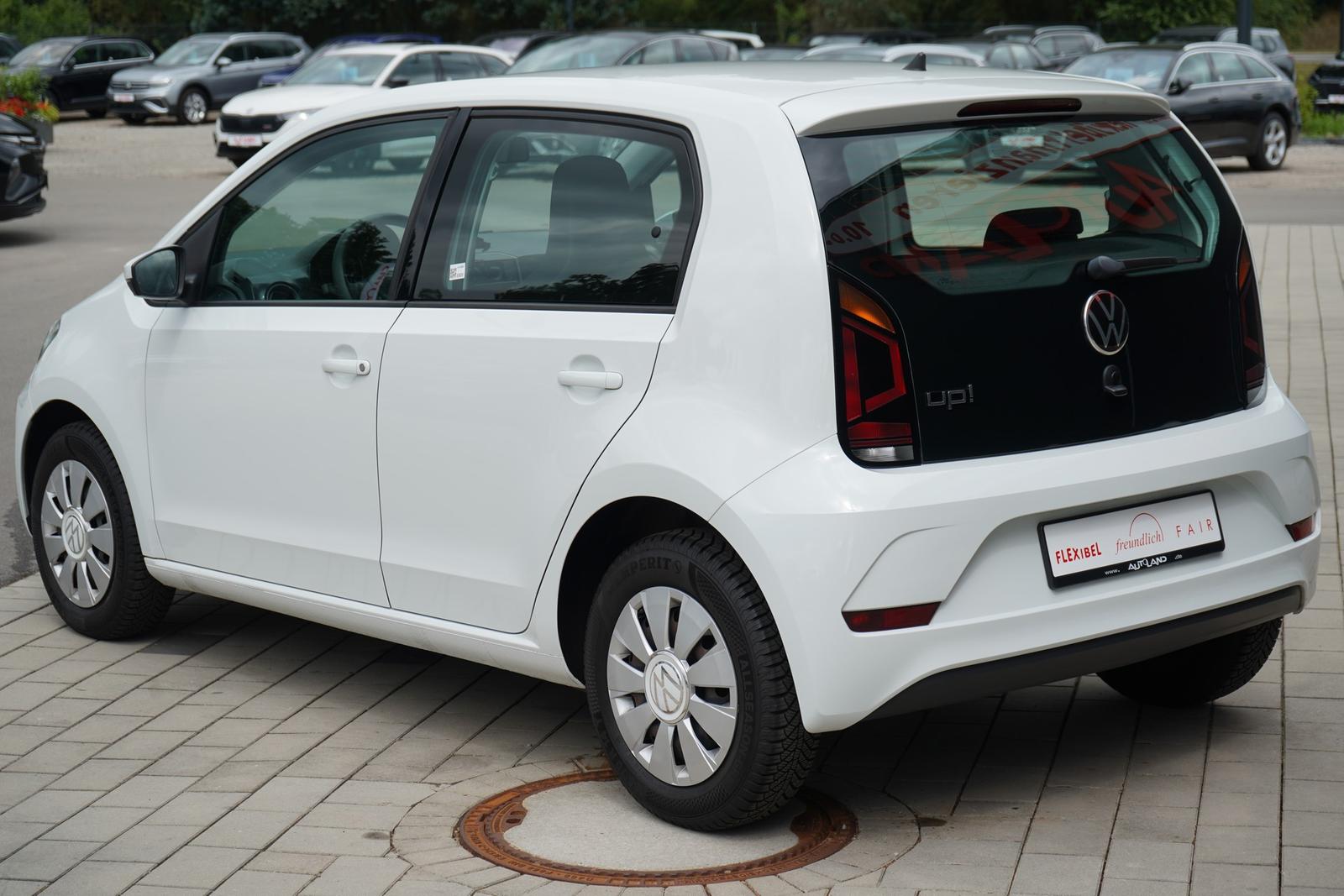 Volkswagen Up 1.0 Basis Klima Sitzheizung Tempomat, миниатюра 4