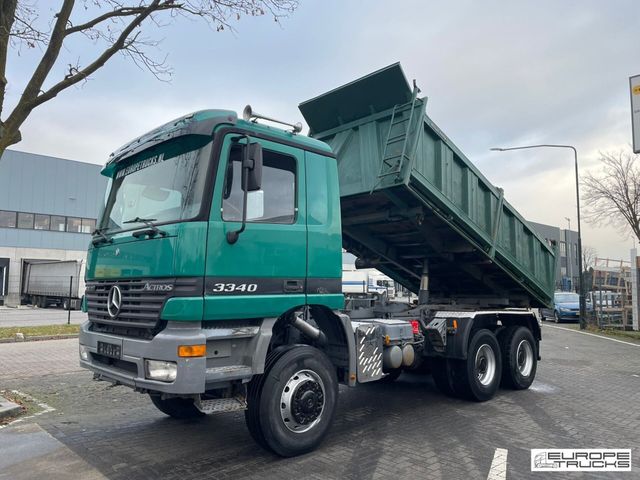 Mercedes-Benz Actros 3340 Full Steel - 6x6 - Manual - Meiller