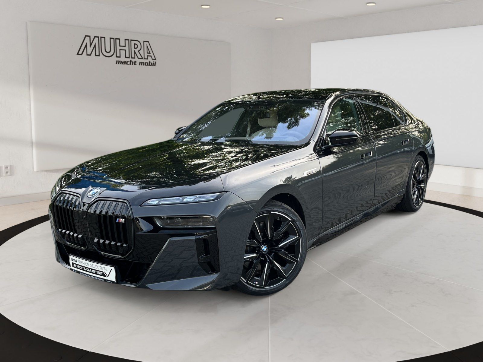 BMW i7 M70 xDrive 21 Individual Two-Tone Fond TV foto 2