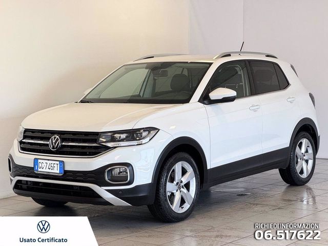 Volkswagen VOLKSWAGEN T-cross 1.0 tsi advanced 110cv dsg de