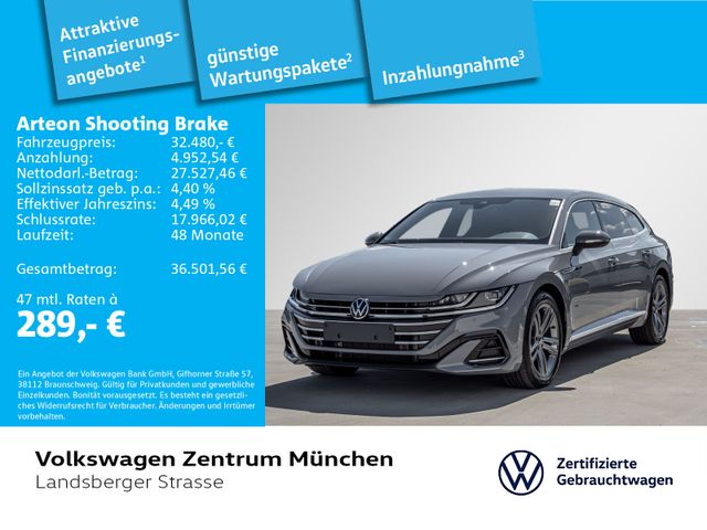 VW Arteon Shooting Brake R-Line 2.0 TSI AHK ACC IQ.