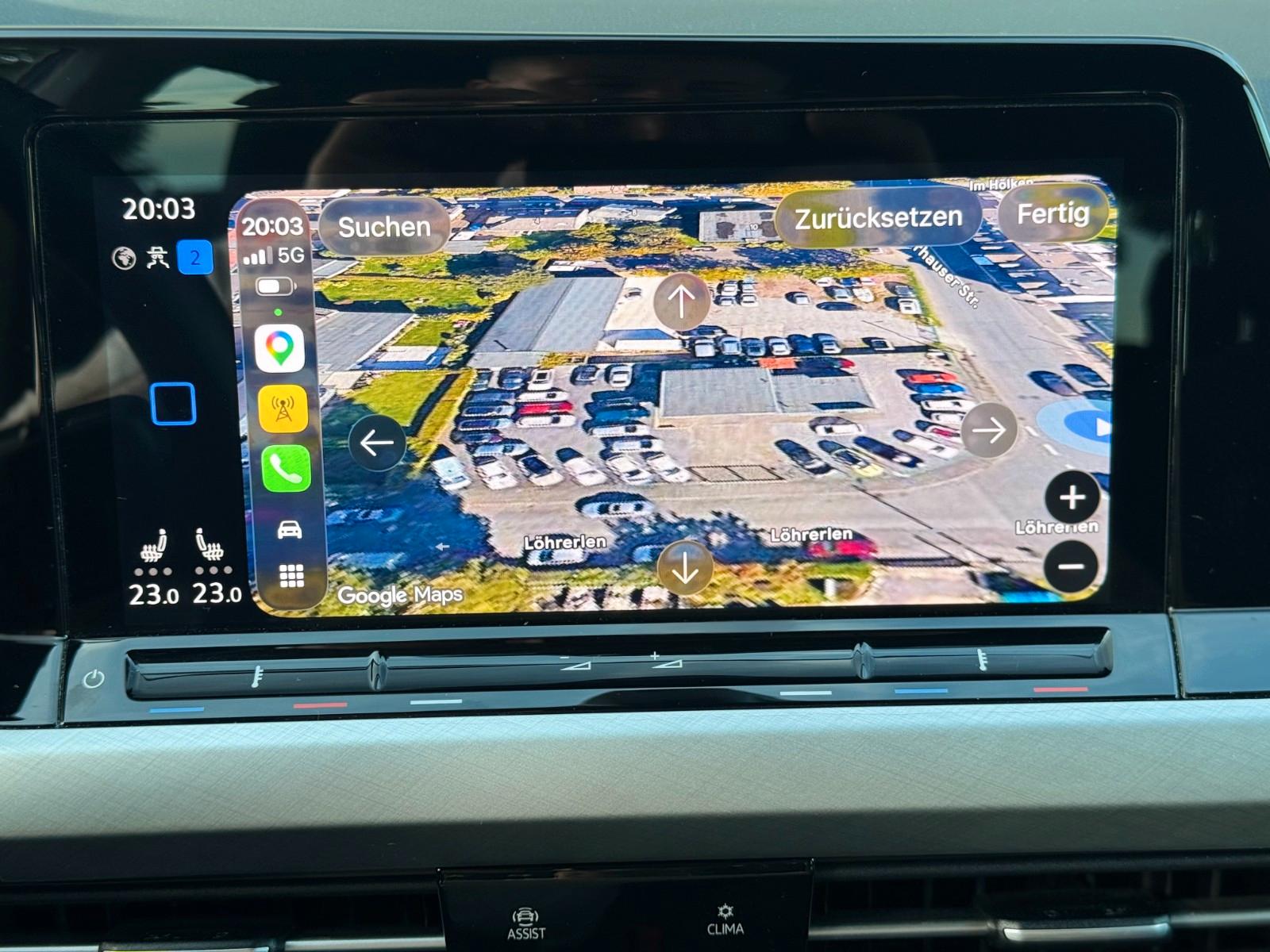 Volkswagen Golf 1,0 TSI DSG*ACC*LED*KEYLESS*CARPLAY*SHZ*AHK, миниатюра 20