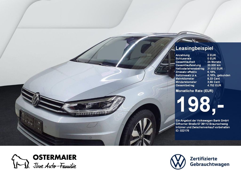Volkswagen Touran GOAL 2.0TDI 150PS NP.55T AHK.NAVI.7S.IQ-L