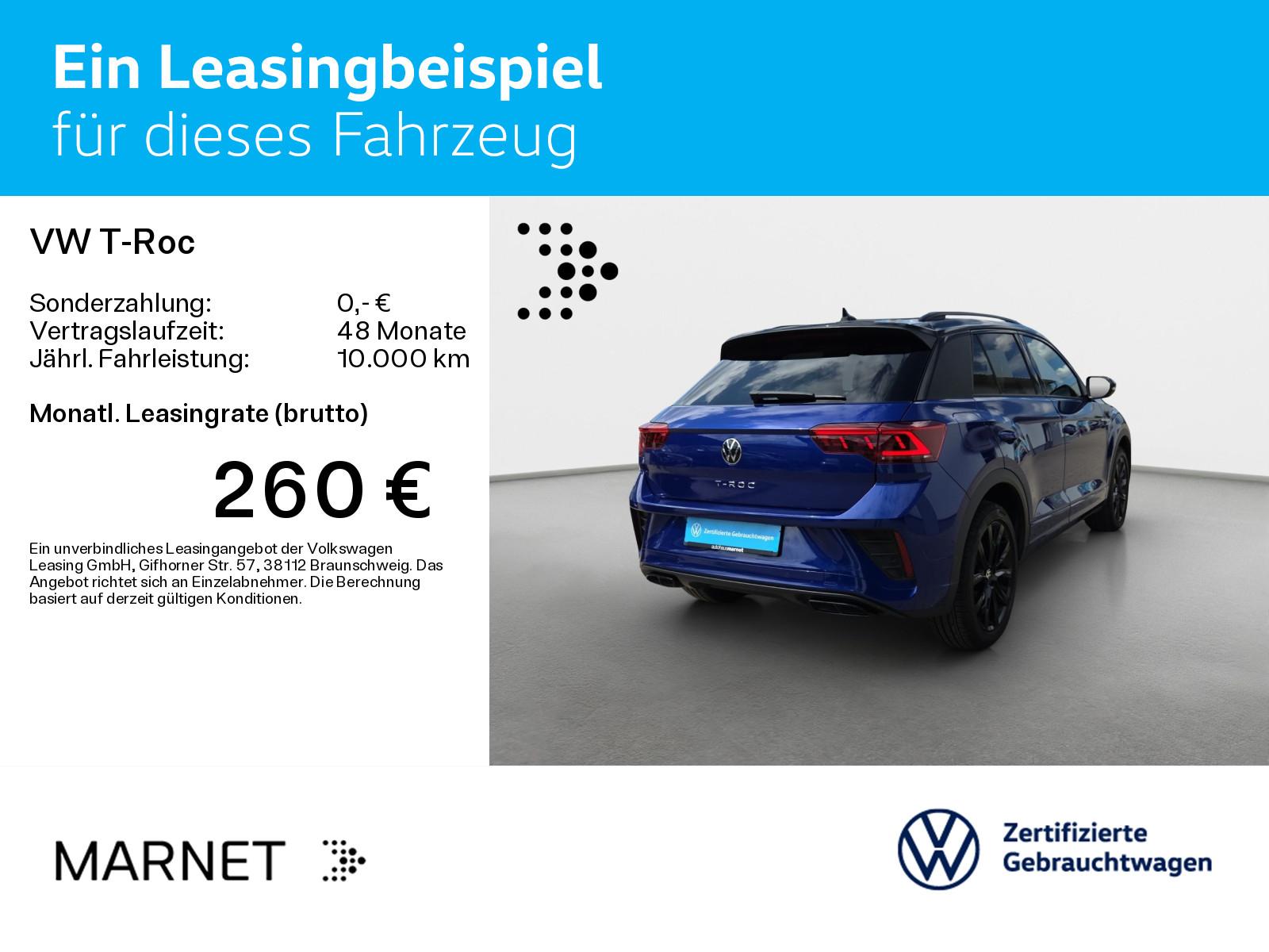 Volkswagen T-Roc 1.5 TSI R-Line Black Style Navi*AHK*IQ-Lig, миниатюра 3