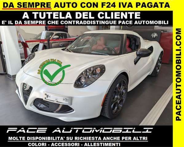 Alfa Romeo 4C IVA ESPOSTA TBI COUPE PINZE ROSSE 