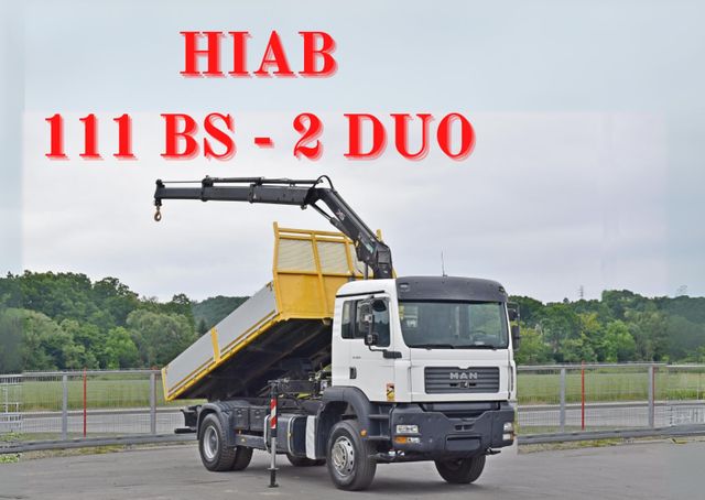 MAN TG 310 A* HIAB 111 BS - 2 DUO * TOPZUSTAND