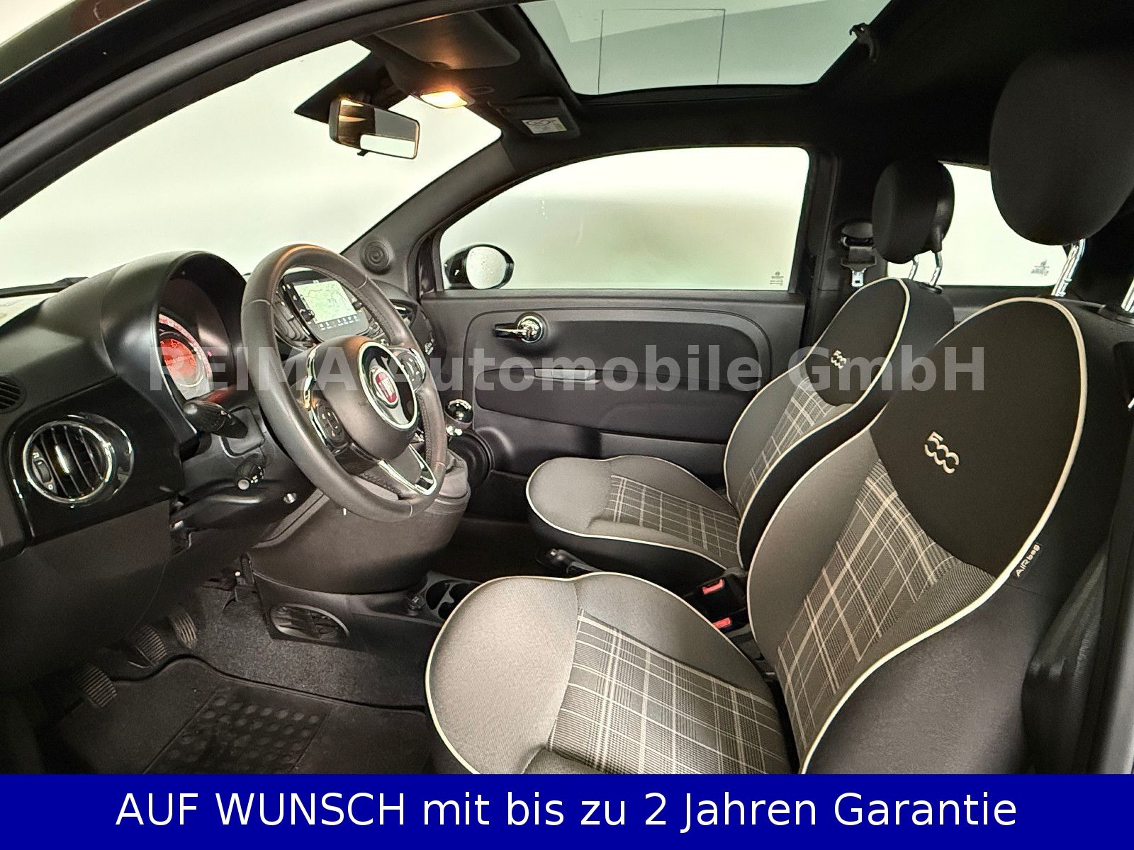 Fahrzeugabbildung Fiat 500 Lounge Mild Hybrid , Pano, Klima, Navi