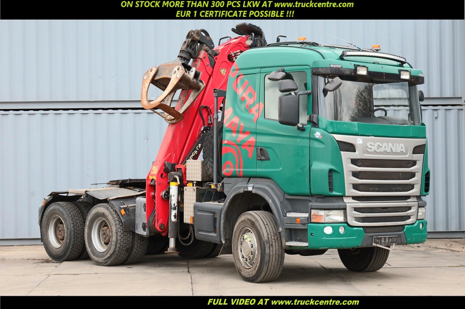Scania G480, 6x6, 26 TONS, CRANE/KRAN PALFINGER EPSILON