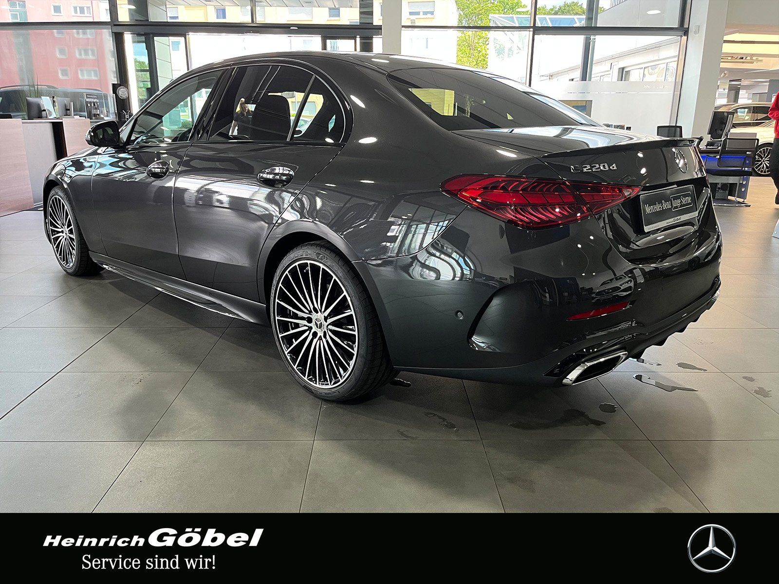 Fahrzeugabbildung Mercedes-Benz C 220 d Edition AMG Line (EURO 6e)
