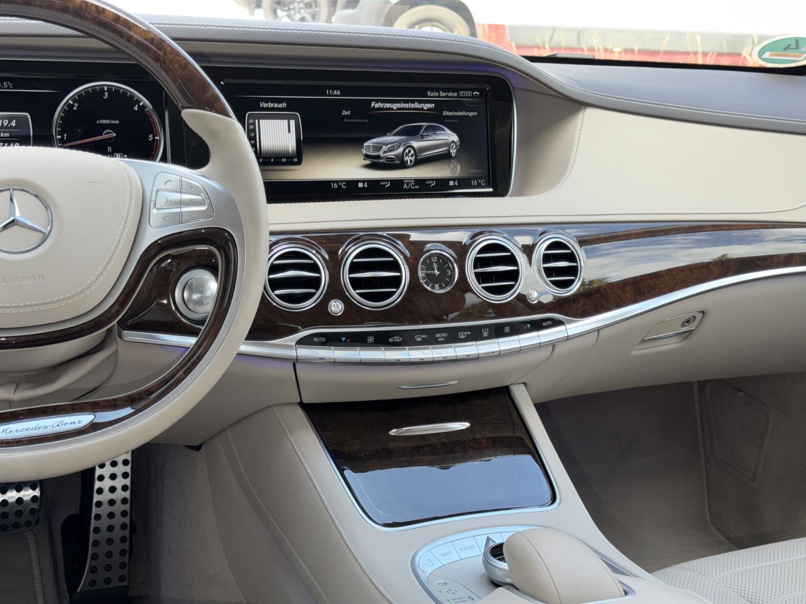 Mercedes-Benz S 350 d BlueTEC 258 ch • AMG Line • Burmester • Suivi Complet Mercedes - 2e main - Cuir Nappa