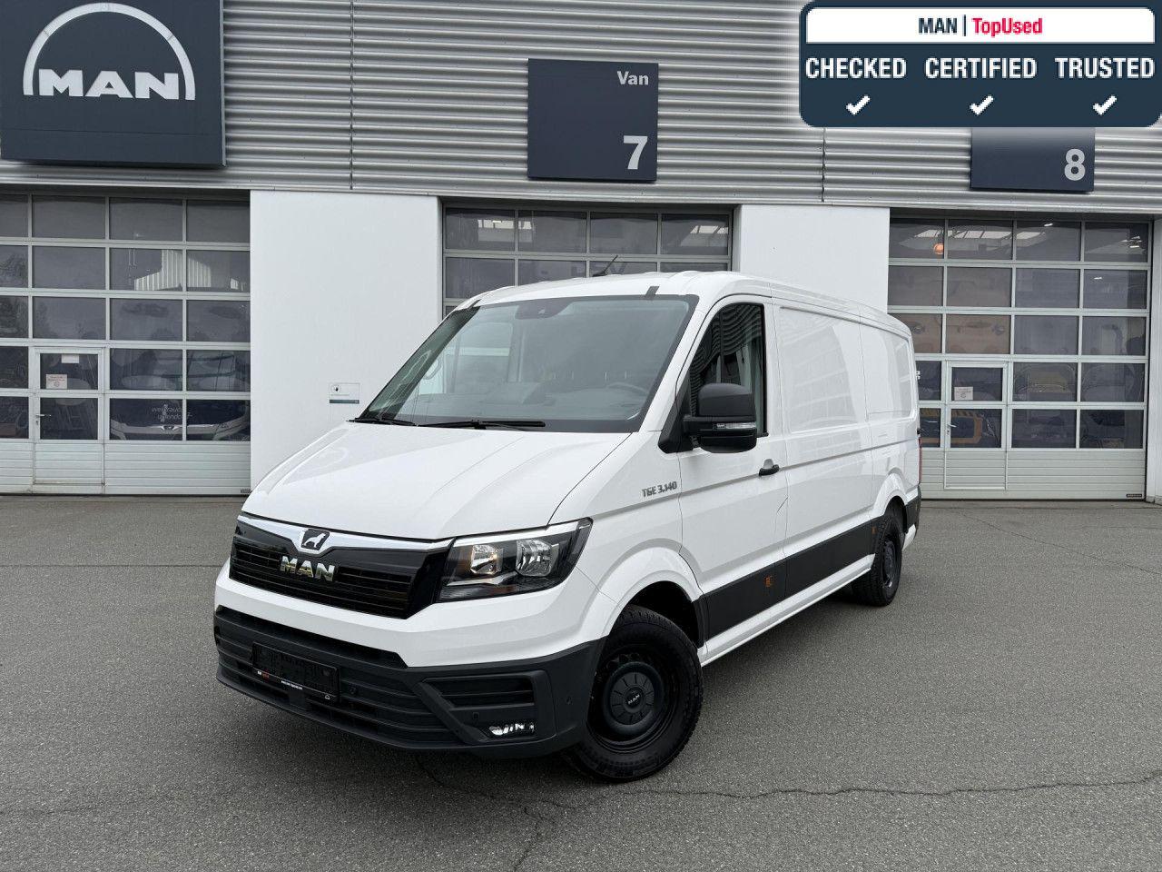 MAN TGE 3.140 4X2F SB 100.000 km Klima Einparkhilfe
